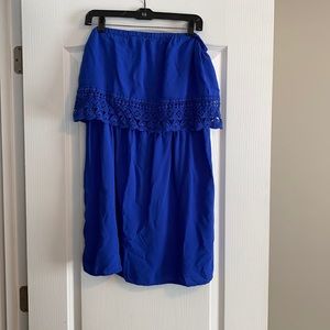 EUC - Xhilaration Strapless mini dress